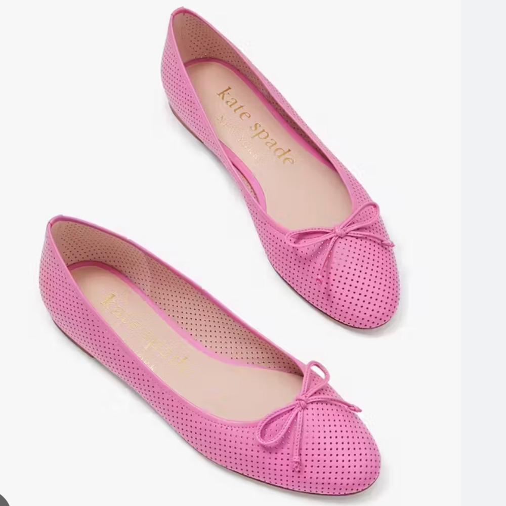Kate Spade New York Veronica Pink Flats size 8